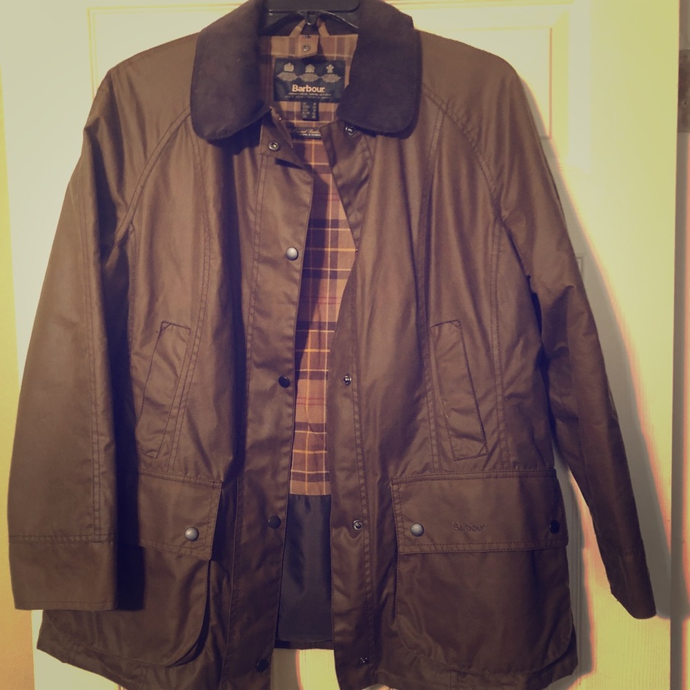 Barbour waxed cotton jacket